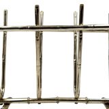 Hollywood regency magazine rack  GM Montagnani, Italy 1970s   bamboo shaped