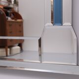 Grand miroir néoclassique vintage. Années 1970