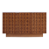 Italian Sideboard Made of Solid Wood and Travertine, Contemporary Cabinet