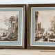 Paire de gravures encadrées, Claude Lorrain