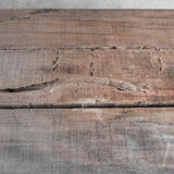 Primitive dining table, solid wood