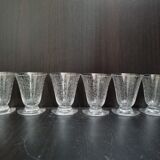 Baccarat crystal liquor service model Michelangelo