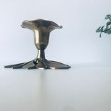 Brass holly bougeoir