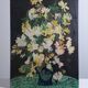 Peinture à l'huile, pastel vintage "bouquet de fleurs"