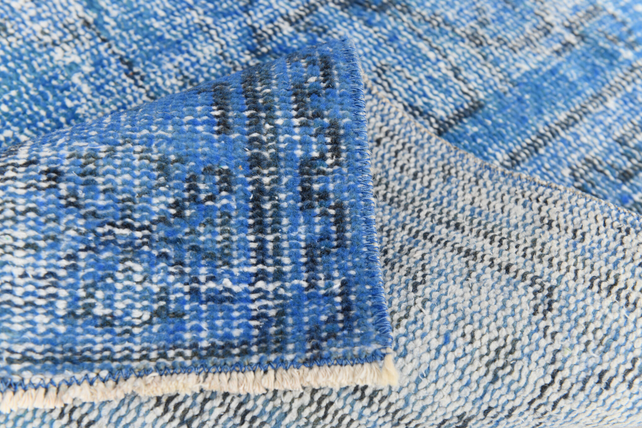 2x6 soft blue vintage runner rug, 53x198cm