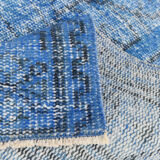 2x6 soft blue vintage runner rug, 53x198cm