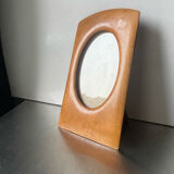 Antique  art nouveau birch wooden frame measurements 22 cm x 13 cm