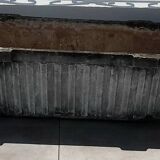 Set of 3 vintage 1960s fiber cement planters