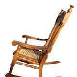 Children's rocking chair with cane