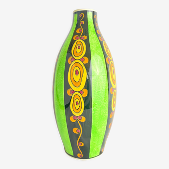 Very nice vase in perfect condition from Boch Freres Keramis