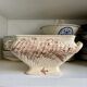 Brown ironstone soup tureen and vegetable dish