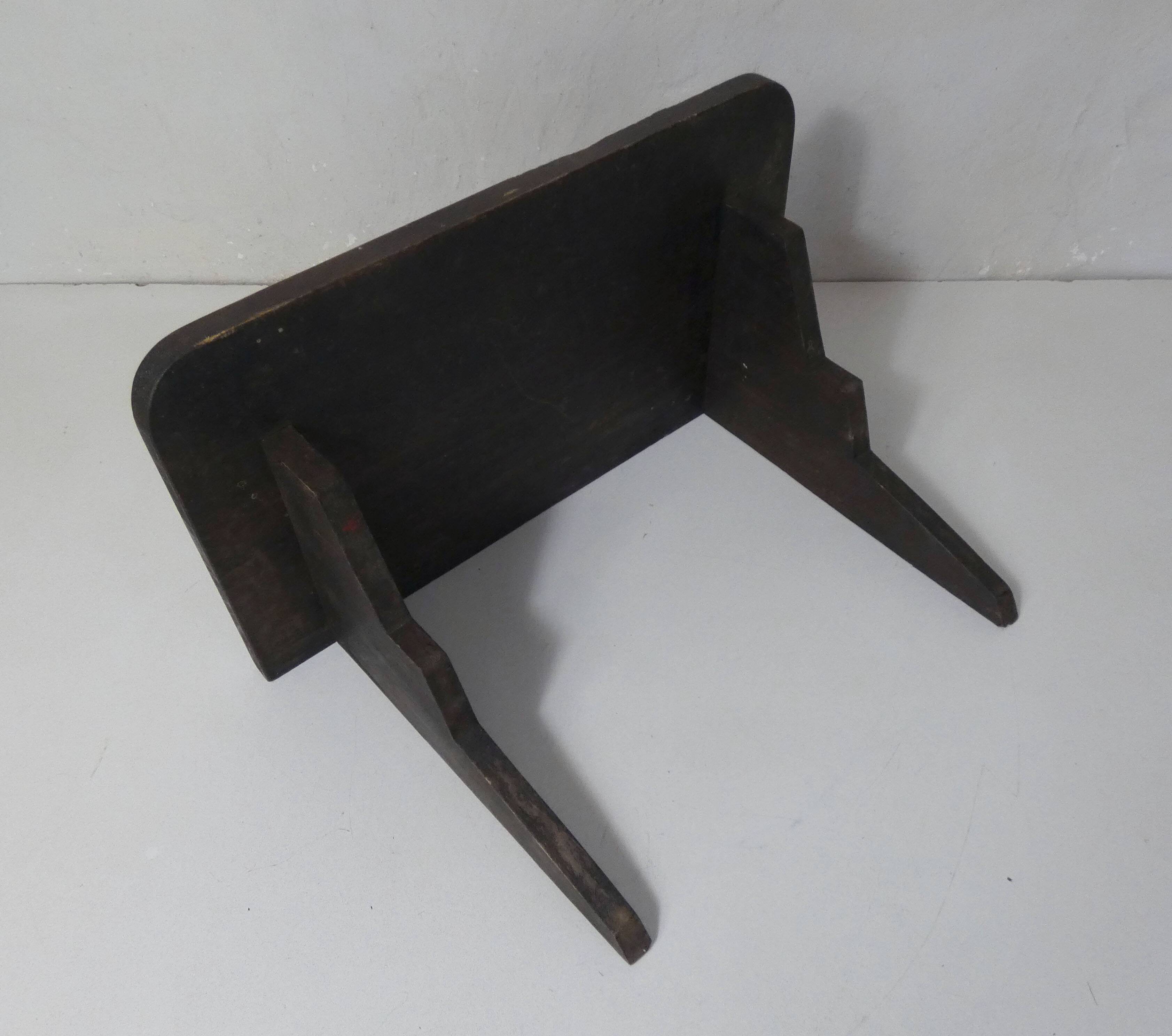 wooden shelf