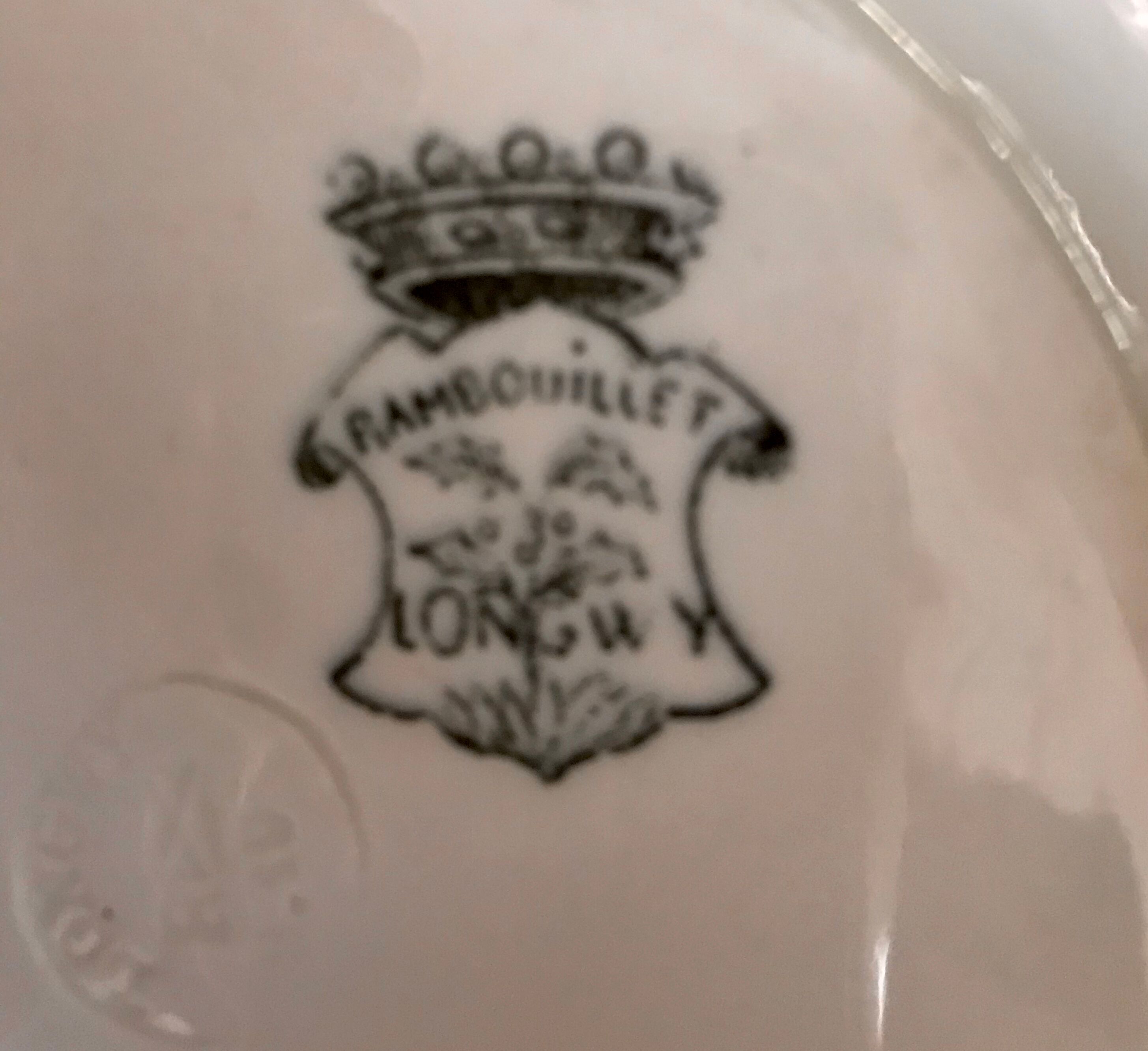 Longwy compotier dish