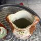 Paire de vase barbotine art nouveau
