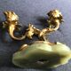 Old bronze candlestick