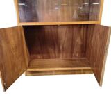 Display cabinet/vintage wooden bookcase
