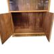 Display cabinet/vintage wooden bookcase