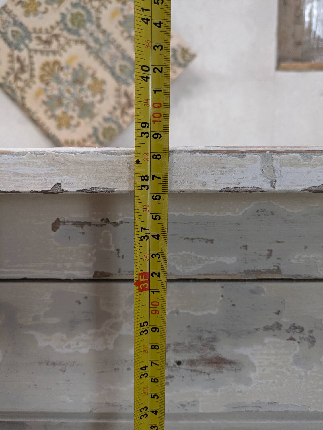 Large patinated buffet