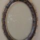 Beautiful old wooden oval frame - Art Deco 1920