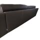 Leather lounge set – Steiner Paris – aluminium base – 1970s/1980s