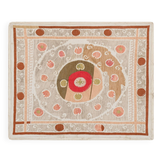 Tapis noué à la main, tapis turc vintage 110x133 cm