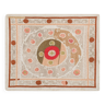 Hand knotted rug, vintage Turkish rug 110x133 cm