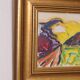 Swedish Oil on Panel “Abstract Landscape” by Bror Hvistendahl Vintage