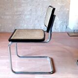Pair of B32 cesca chairs Marcel Breuer design 87s stamped