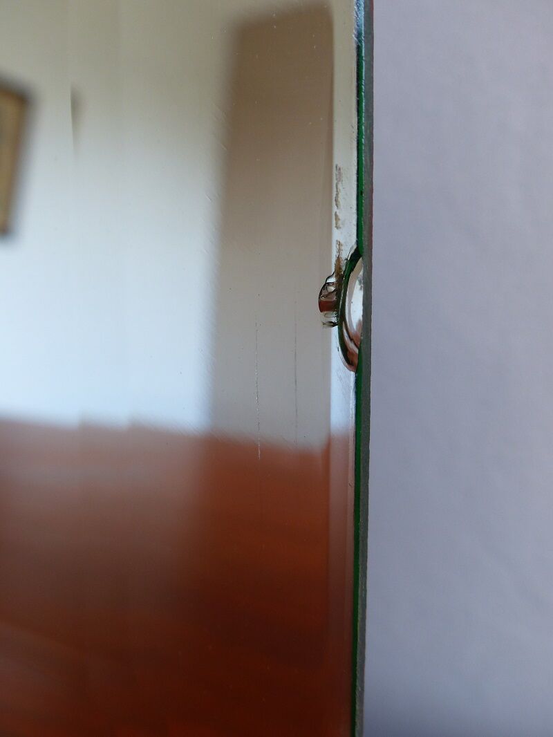 Art Deco mirror 75x53cm