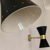 Paire Applique Diabolo Noir
