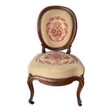 Chaise médaillon ancienne style Louis XVI