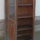 Armoire ancienne vitrée en bois belle patine