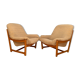 Une paire de fauteuils Tchécoslovaquie années 1970