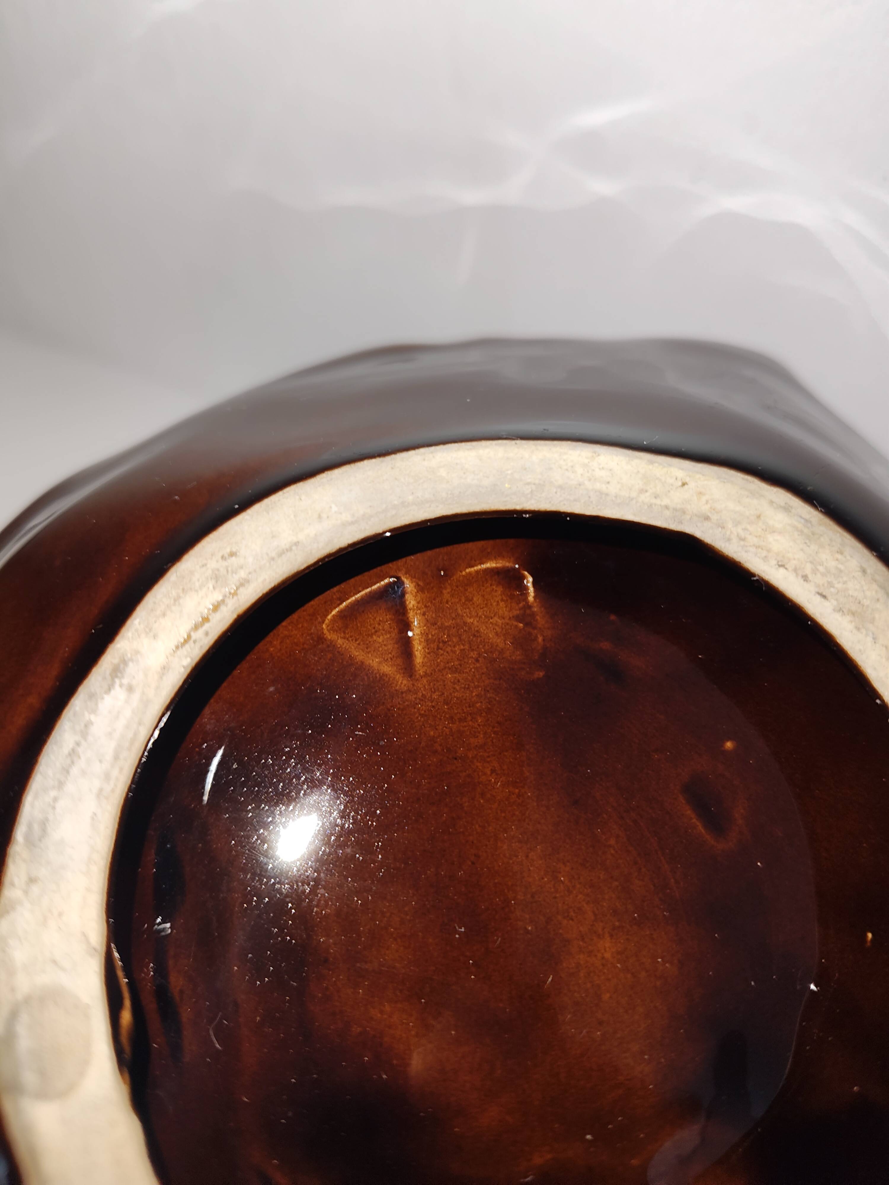 Aperitif plate / Tripod bowl in ceramic – Vallauris – Vintage
