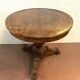 Walnut tripod guerin and walnut veneer Feet claws Solid Plateau