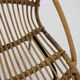 Paire de fauteuils en rotin et en fer par Alan Fuchs, Tchécoslovaquie, années 70