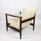 Beige boucle armchair , 1970s