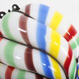 "Barley Sugar" lantern in Murano glass, circa 1950