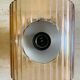 Set of 3 vintage wall lamps in smoked plexiglass, circa 1970's