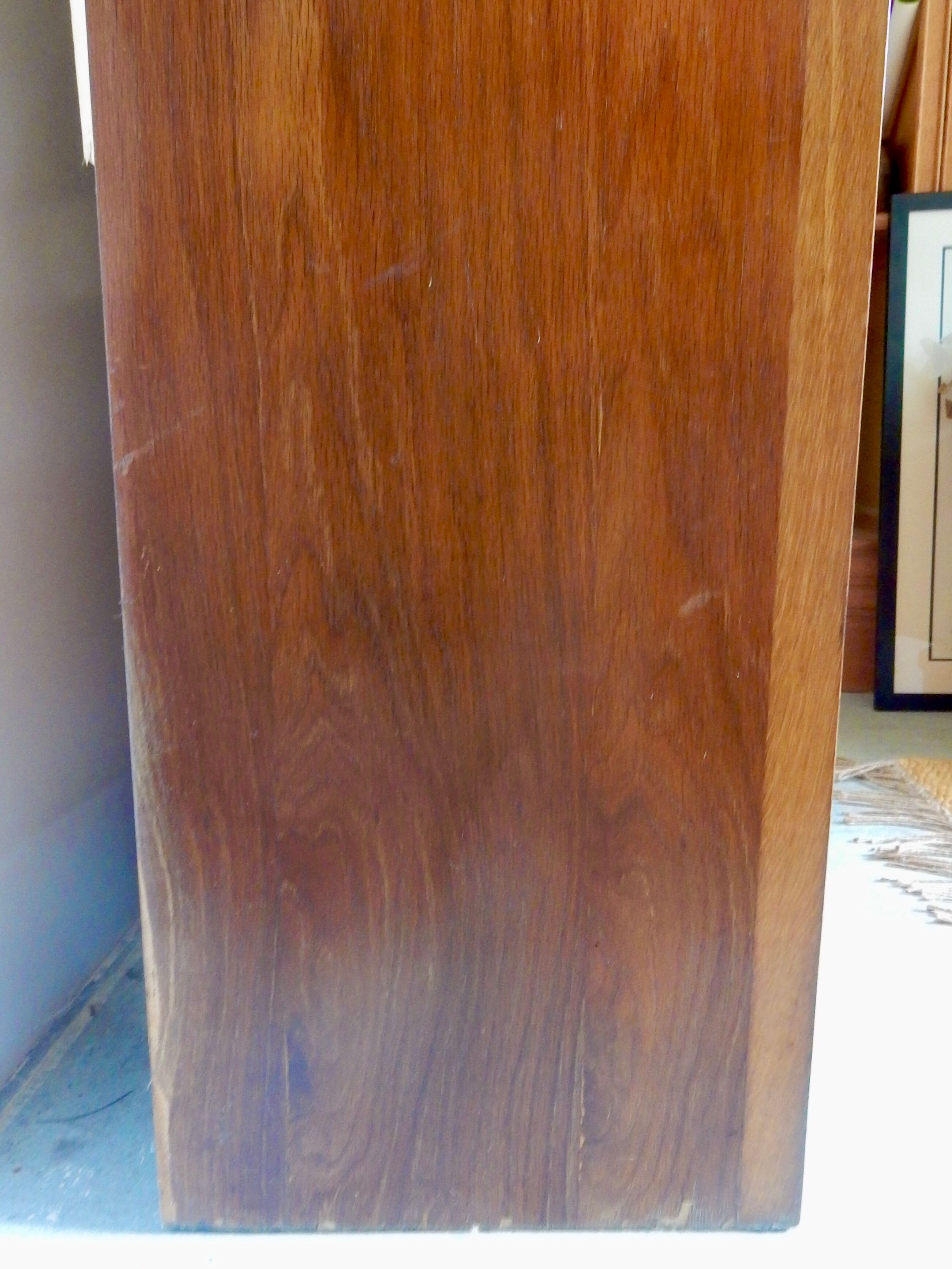 Double wooden curtain binder