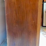 Double wooden curtain binder