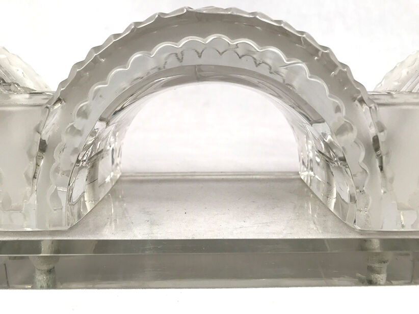 Lalique, Porquerolles model candlestick