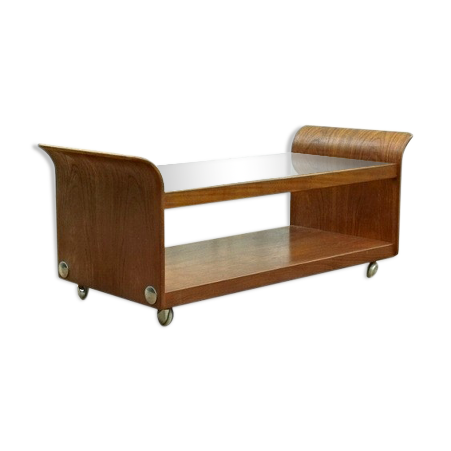V. Wilkins G-plan teak tulip coffee table 1960