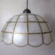 suspension en nacre et laiton vintage