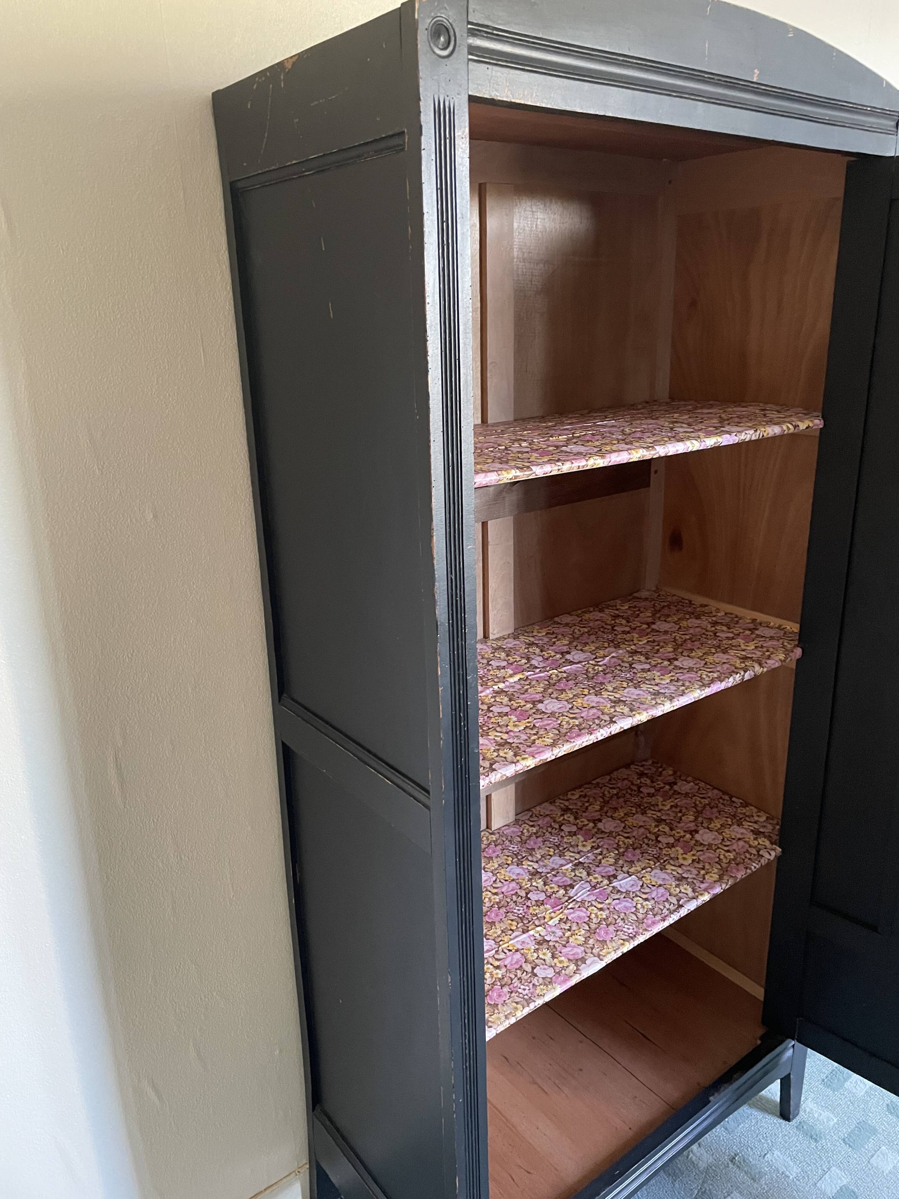 Old hotel wardrobe