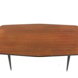 Table basse scandinave en teck, Suède, 1950