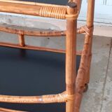 Bamboo rolling table.
