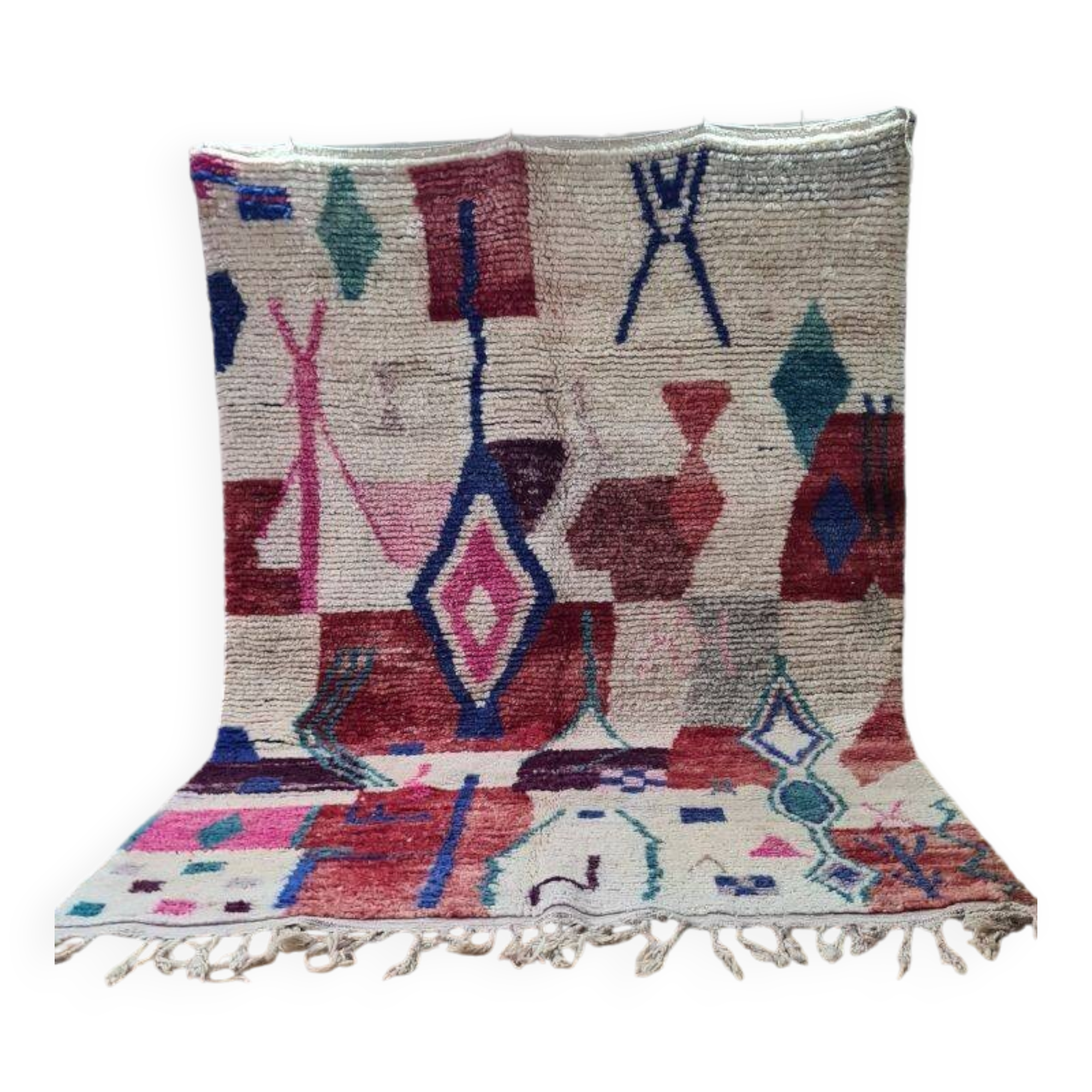 Handmade Berber wool rug 300X200 cm