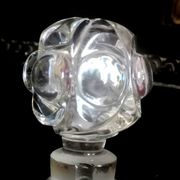 Charles X decanter with cabochons
