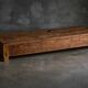 Table basse rustique vernaculaire, France, 20e siècle